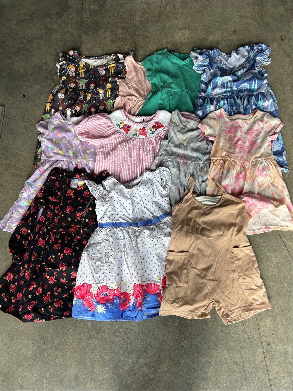Lot of Girls 4T Assorted Dresses